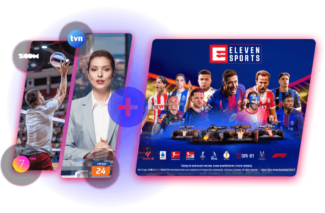 obrazek pakietu Startowy + Eleven Sports